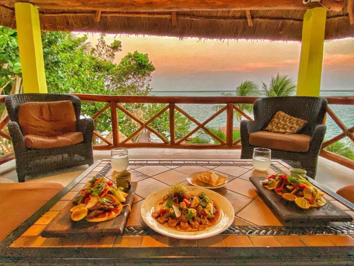Hotel Boutique Las Nubes Bacalar Exterior foto
